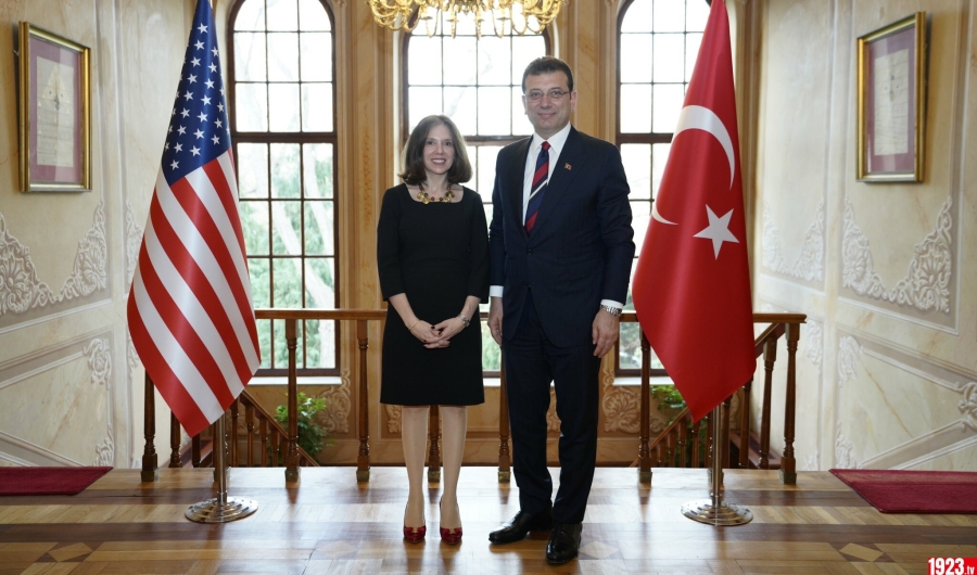İBBİMAMOĞLU AMERİKALI MİSAFİR